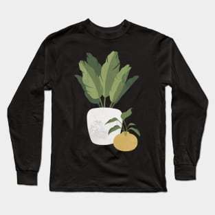 Potted Plant Duo Long Sleeve T-Shirt